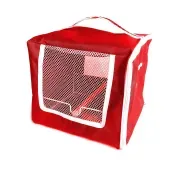 Caixa de Transporte para Calopsita Animalíssimo Vermelho